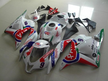 Aftermarket Red White Pata 09-12 Honda CBR600RR Motorcycle Fairings Sale