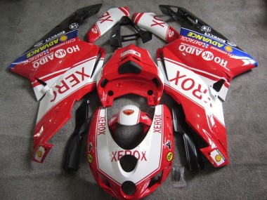 Aftermarket Red Xerox 06 Ducati 749 Motorcycle Fairings Sale