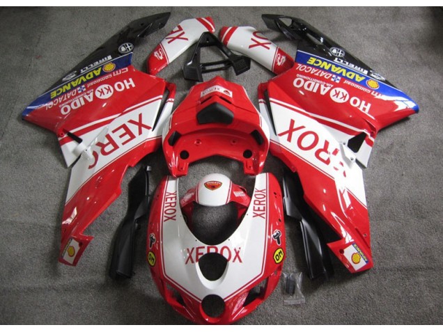 Aftermarket Red Xerox 06 Ducati 749 Motorcycle Fairings Sale Aftermarket Red Xerox 06 Ducati 749 Motorcycle Fairings Sale