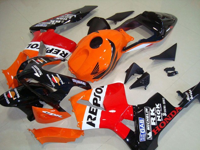 Aftermarket Repsol 03-04 Honda CBR600RR Full Fairing Kit Sale Aftermarket Repsol 03-04 Honda CBR600RR Full Fairing Kit Sale