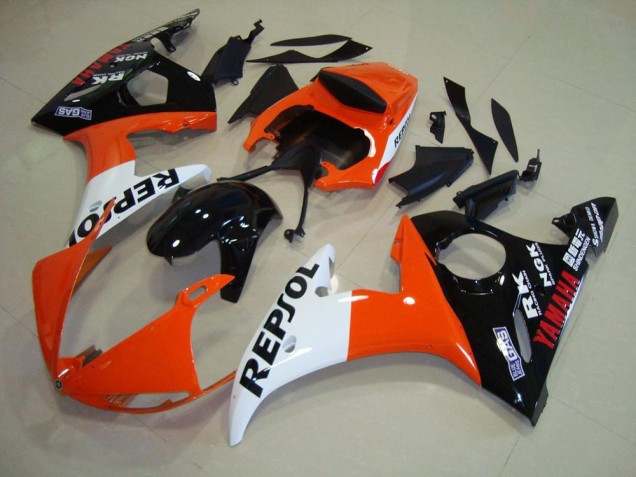 Aftermarket Repsol 03-05 Yamaha YZF R6 Motorcycle Fairings Sale Aftermarket Repsol 03-05 Yamaha YZF R6 Motorcycle Fairings Sale