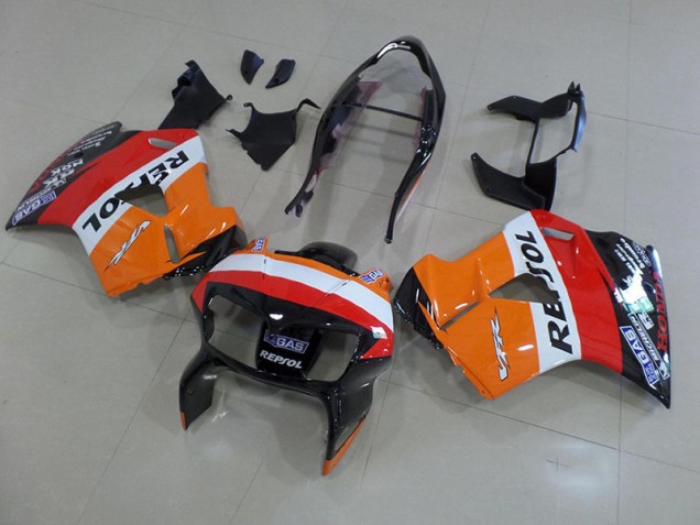 Aftermarket Repsol 98-01 Honda VFR800 Motorcycle Fairings Sale