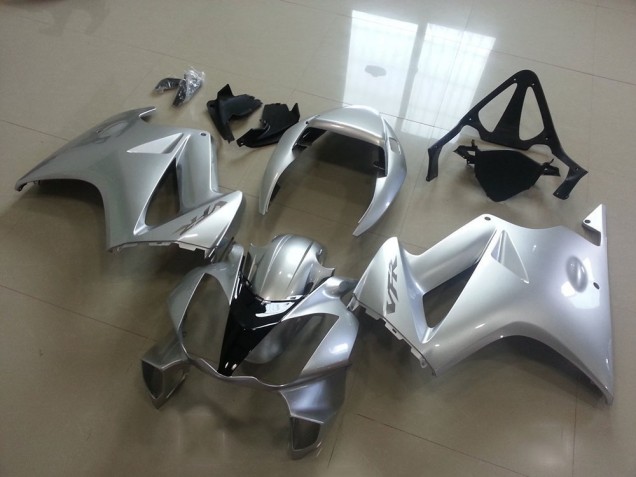 Aftermarket Silver 02-13 Honda VFR800 Motorcycle Fairings Sale