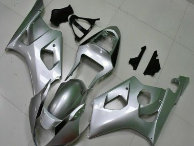 Aftermarket Silver 03-04 Suzuki GSXR 1000 Fairing Kit & Bodywork Sale