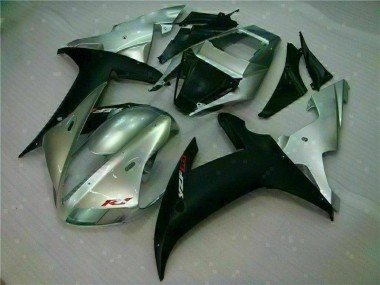 Aftermarket Silver Black 02-03 Yamaha YZF R1 Motorcycle Fairings Sale