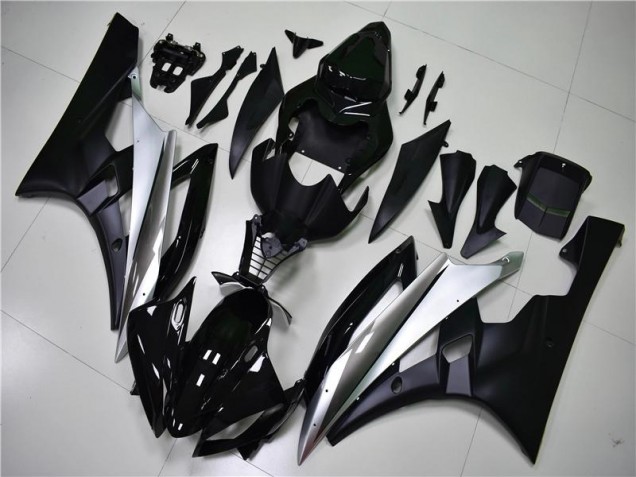 Aftermarket Silver Black 06-07 Yamaha YZF R6 Motorcycle Fairings & Bodywork Sale