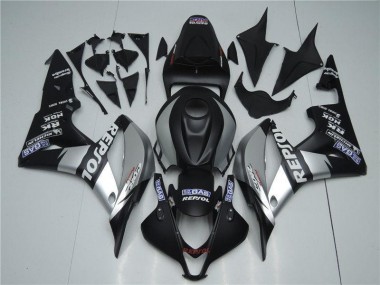Aftermarket Silver Black 07-08 Honda CBR600RR Motorcycle Fairings Sale