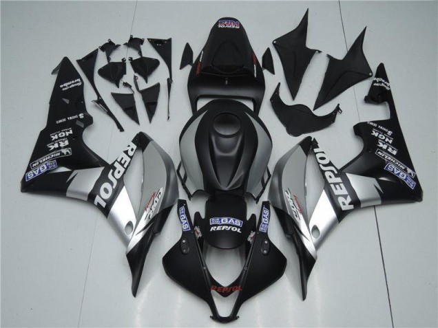 Aftermarket Silver Black 07-08 Honda CBR600RR Motorcycle Fairings Sale Aftermarket Silver Black 07-08 Honda CBR600RR Motorcycle Fairings Sale