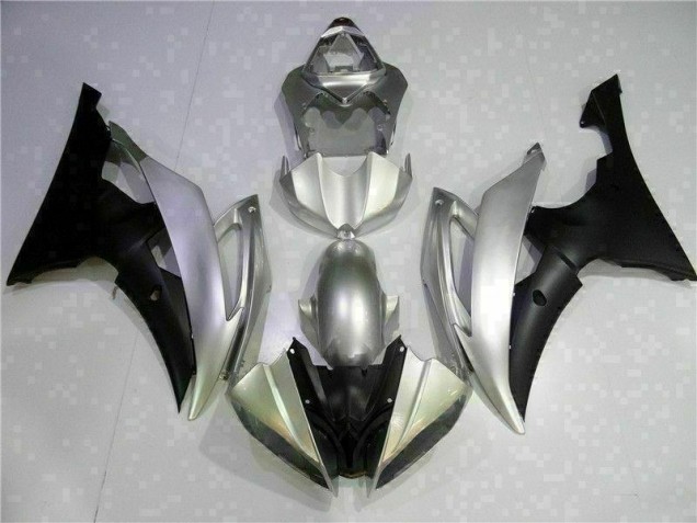 Aftermarket Silver Black 08-16 Yamaha YZF R6 Motorcycle Fairings Sale
