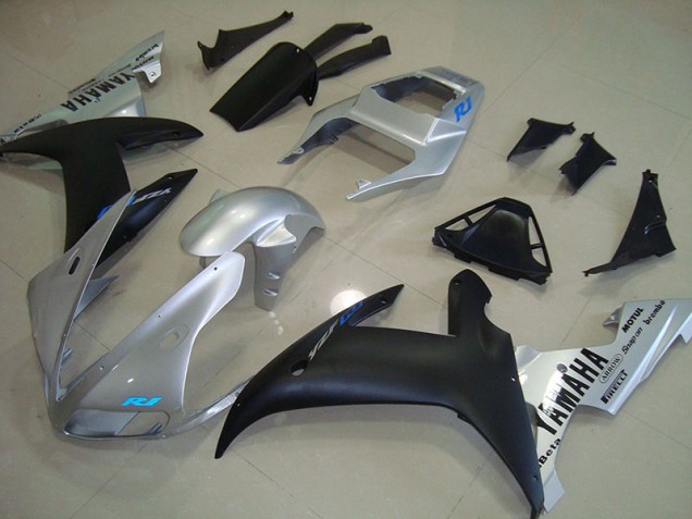 Aftermarket Silver Blue 02-03 Yamaha YZF R1 Motorcycle Fairings Sale Aftermarket Silver Blue 02-03 Yamaha YZF R1 Motorcycle Fairings Sale