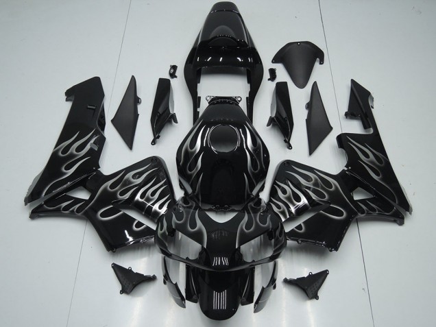 Aftermarket Silver Flame 05-06 Honda CBR600RR Motorcycle Fairings Sale Aftermarket Silver Flame 05-06 Honda CBR600RR Motorcycle Fairings Sale