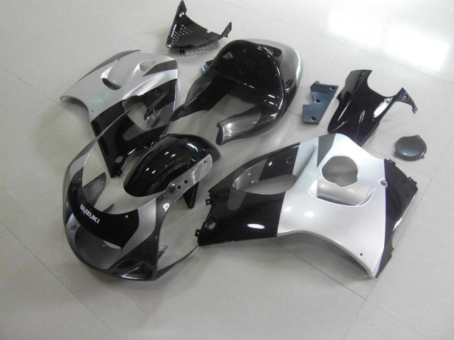 Aftermarket Silver Grey No Decals 96-00 Suzuki GSXR 600 1996-2000 Silver Grey No Decals Suzuki GSXR 600 Motorcycle Fairings Sale Aftermarket Silver Grey No Decals 96-00 Suzuki GSXR 600 1996-2000 Silver Grey No Decals Suzuki GSXR 600 Motorcycle Fairings Sale
