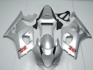 Aftermarket Silver OEM Style 03-04 Suzuki GSXR 1000 Motorcycle Fairings Sale