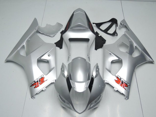 Aftermarket Silver OEM Style 03-04 Suzuki GSXR 1000 Motorcycle Fairings Sale Aftermarket Silver OEM Style 03-04 Suzuki GSXR 1000 Motorcycle Fairings Sale