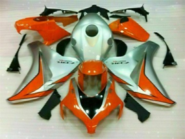 Aftermarket Silver Orange 08-11 Honda CBR1000RR Motorcycle Fairings Sale
