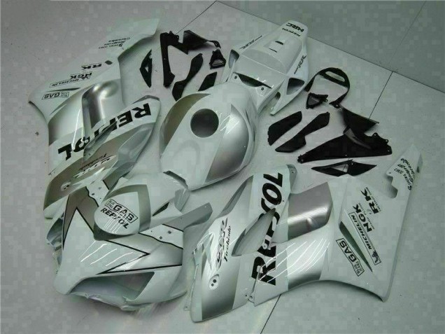 Aftermarket Silver White 04-05 Honda CBR1000RR Motorcycle Fairings Sale