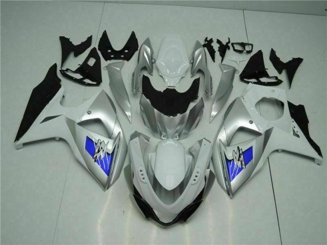 Aftermarket Silver White 09-16 Suzuki GSXR1000 Motorcycle Fairings Sale Aftermarket Silver White 09-16 Suzuki GSXR1000 Motorcycle Fairings Sale