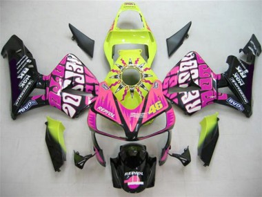 Aftermarket Valentino Rossi Mf6214 03-04 Honda CBR600RR Motorcycle Fairings Sale