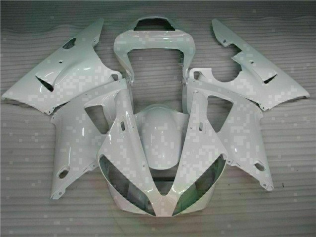 Aftermarket White 00-01 Yamaha YZF R1 Motorcycle Fairings Sale Aftermarket White 00-01 Yamaha YZF R1 Motorcycle Fairings Sale