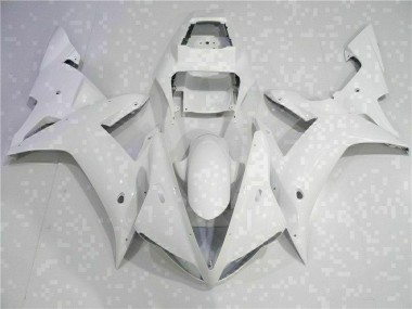 Aftermarket White 02-03 Yamaha YZF R1 Injection Fairing Kit Sale