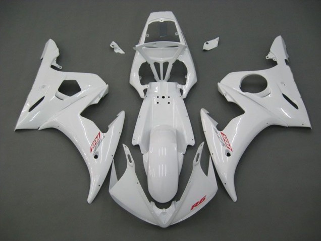 Aftermarket White 03-05 Yamaha YZF R6 Motorcycle Fairings Sale Aftermarket White 03-05 Yamaha YZF R6 Motorcycle Fairings Sale