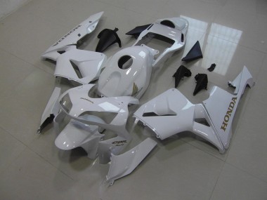 Aftermarket White 05-06 Honda CBR600RR Motorcycle Fairings Sale
