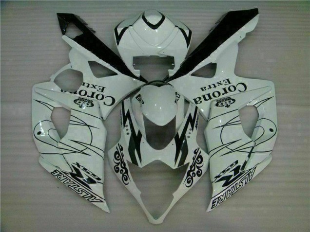 Aftermarket White 05-06 Suzuki GSXR 1000 Full Fairing Kit Sale Aftermarket White 05-06 Suzuki GSXR 1000 Full Fairing Kit Sale