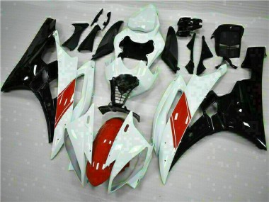 Aftermarket White 06-07 Yamaha YZF R6 Fairing Kit & Bodywork Sale