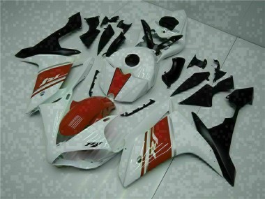 Aftermarket White 07-08 Yamaha YZF R1 Motorcycle Fairings Sale