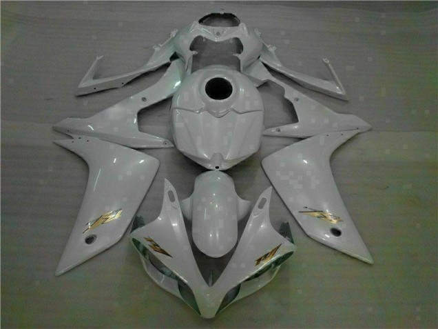 Aftermarket White 07-08 Yamaha YZF R1 Motorcycle Fairings & Plastics Sale