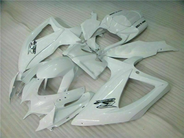Aftermarket White 08-10 Suzuki GSXR 600/750 Motorcycle Fairings Sale Aftermarket White 08-10 Suzuki GSXR 600/750 Motorcycle Fairings Sale