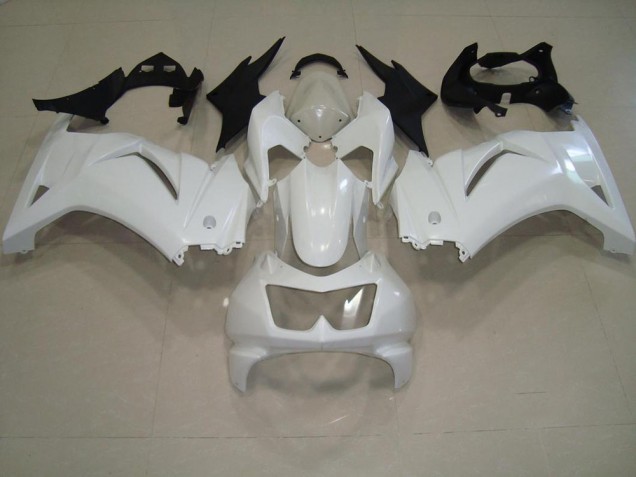 Aftermarket White 08-12 Kawasaki Ninja ZX250R 2008-2012 White Kawasaki Ninja ZX250R Motorcycle Fairings & Bodywork Sale Aftermarket White 08-12 Kawasaki Ninja ZX250R 2008-2012 White Kawasaki Ninja ZX250R Motorcycle Fairings & Bodywork Sale