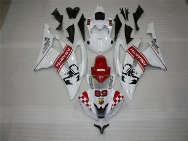 Aftermarket White 08-16 Yamaha YZF R6 Fairing Kit Sale