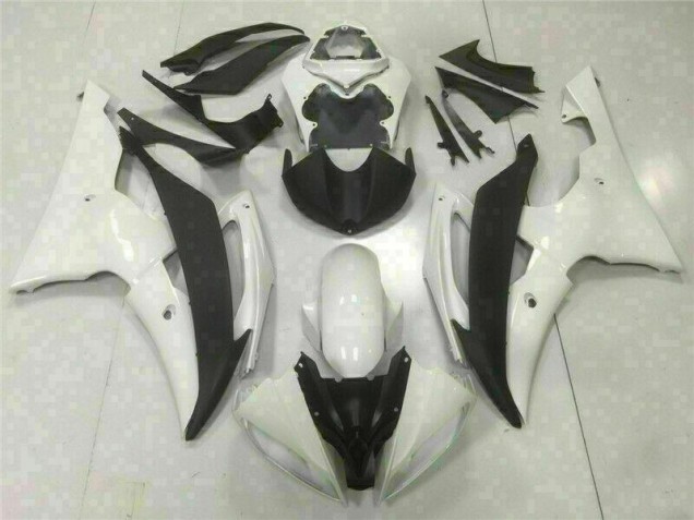 Aftermarket White 08-16 Yamaha YZF R6 Fairing Kits Sale Aftermarket White 08-16 Yamaha YZF R6 Fairing Kits Sale