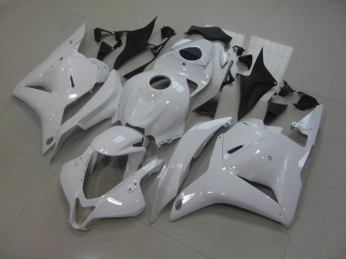 Aftermarket White 09-12 Honda CBR600RR Motorcycle Fairings Sale