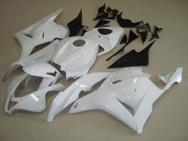 Aftermarket White 09-12 Honda CBR600RR Plastics Motorcycle Fairings Sale