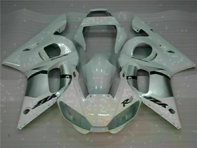 Aftermarket White 98-02 Yamaha YZF R6 Motorcycle Fairings Sale Aftermarket White 98-02 Yamaha YZF R6 Motorcycle Fairings Sale