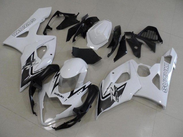 Aftermarket White and Black 05-06 Suzuki GSXR 1000 Motorcycle Fairings Sale Aftermarket White and Black 05-06 Suzuki GSXR 1000 Motorcycle Fairings Sale