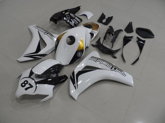 Aftermarket White and Black 87 08-11 Honda CBR1000RR Motorcycle Fairings Sale Aftermarket White and Black 87 08-11 Honda CBR1000RR Motorcycle Fairings Sale