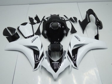 Aftermarket White and Black Grey 08-11 Honda CBR1000RR Motorcycle Fairings Sale