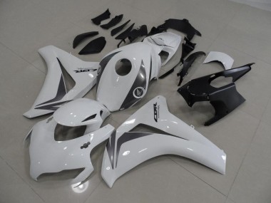 Aftermarket White and Grey 08-11 Honda CBR1000RR Motorcycle Fairings Sale