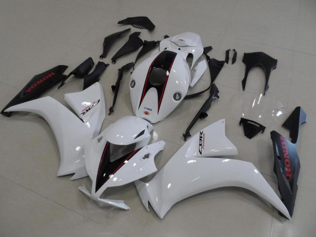 Aftermarket White and Matte Black OEM Style 12-16 Honda CBR1000RR Motorcycle Fairings Sale Aftermarket White and Matte Black OEM Style 12-16 Honda CBR1000RR Motorcycle Fairings Sale