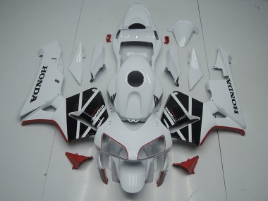 Aftermarket White Black 03-04 Honda CBR600RR Full Fairing Kit Sale