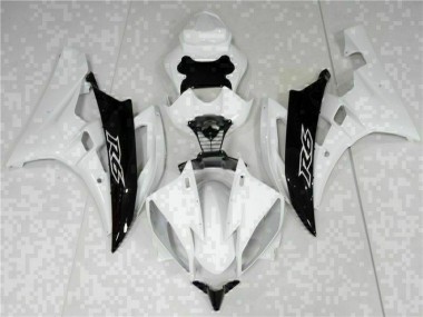 Aftermarket White Black 06-07 Yamaha YZF R6 Abs Motorcycle Fairings Sale