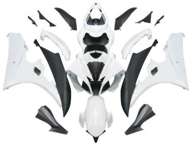 Aftermarket White Black 06-07 Yamaha YZF R6 Full Fairing Kit Sale