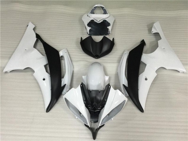 Aftermarket White Black 08-16 Yamaha YZF R6 Fairing Kits Sale Aftermarket White Black 08-16 Yamaha YZF R6 Fairing Kits Sale