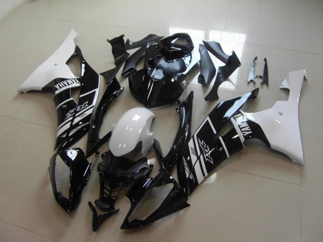 Aftermarket White Black 08-16 Yamaha YZF R6 Motorcycle Fairings Sale Aftermarket White Black 08-16 Yamaha YZF R6 Motorcycle Fairings Sale