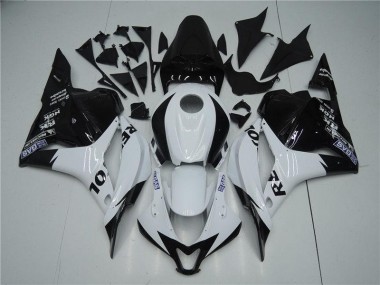 Aftermarket White Black 09-12 Honda CBR600RR Motorcycle Fairings Sale
