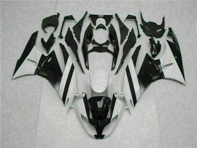 Aftermarket White Black 09-12 Kawasaki Ninja ZX6R Motorcycle Fairings Sale Aftermarket White Black 09-12 Kawasaki Ninja ZX6R Motorcycle Fairings Sale