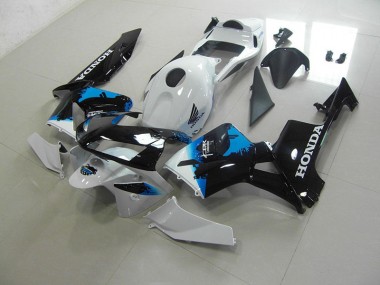 Aftermarket White Black Blue 03-04 Honda CBR600RR Motorcycle Fairings Sale